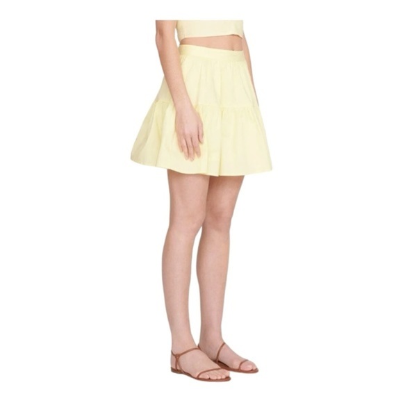 STAUD MINI SEA SKIRT SUNRAY NWOT - Picture 1 of 8